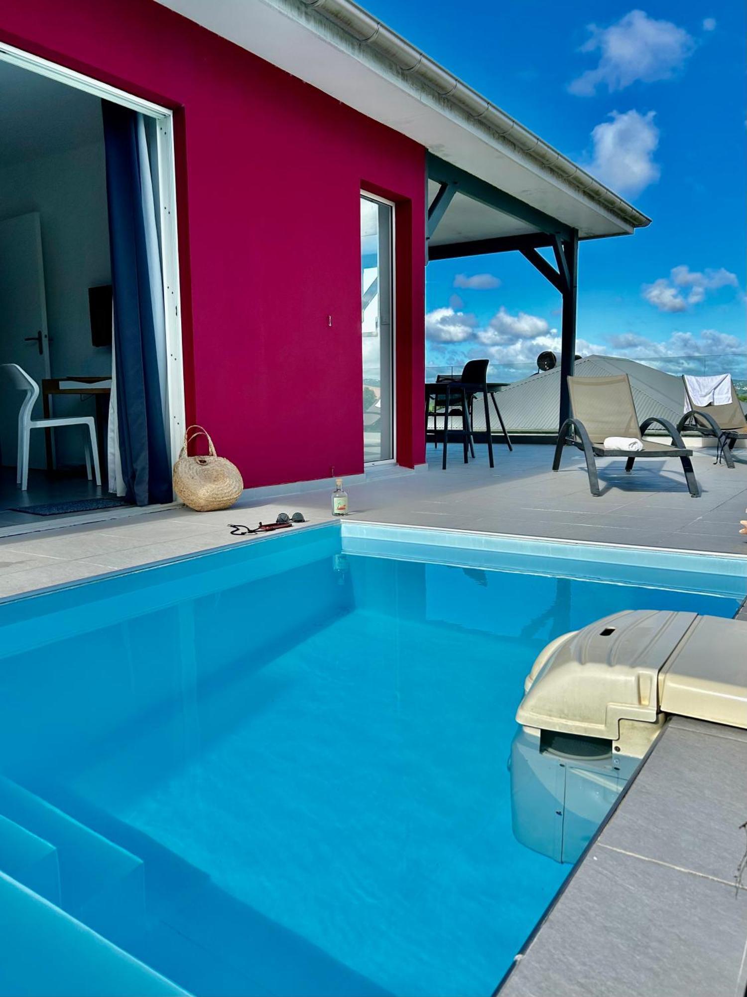 La Villa Jalna Grenadine Deux Chambres Et Piscine Privee Les Trois-Ilets Extérieur photo