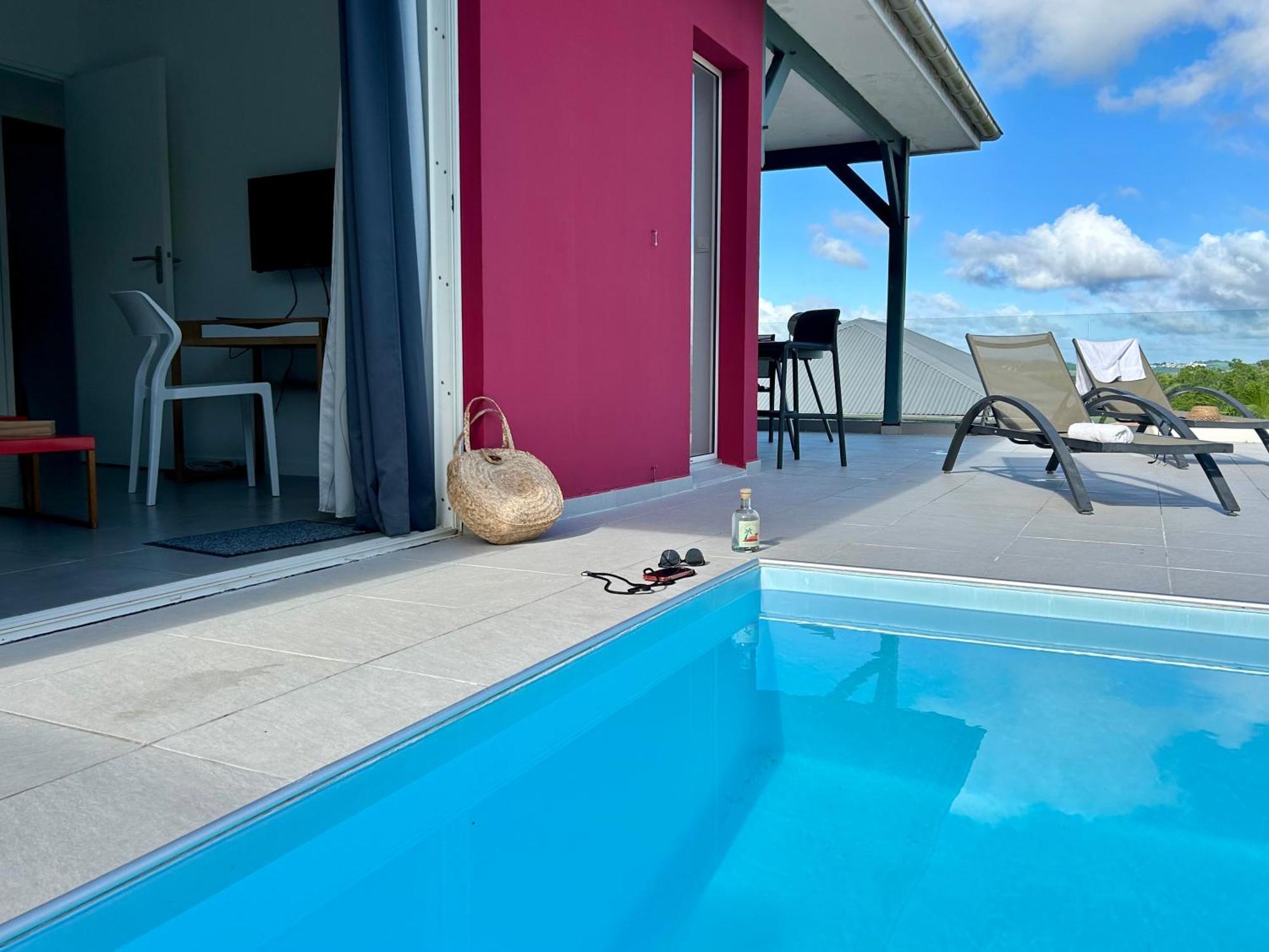 La Villa Jalna Grenadine Deux Chambres Et Piscine Privee Les Trois-Ilets Extérieur photo